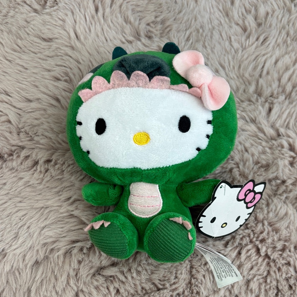 Hello Kitty Dinosaur Plush Toy